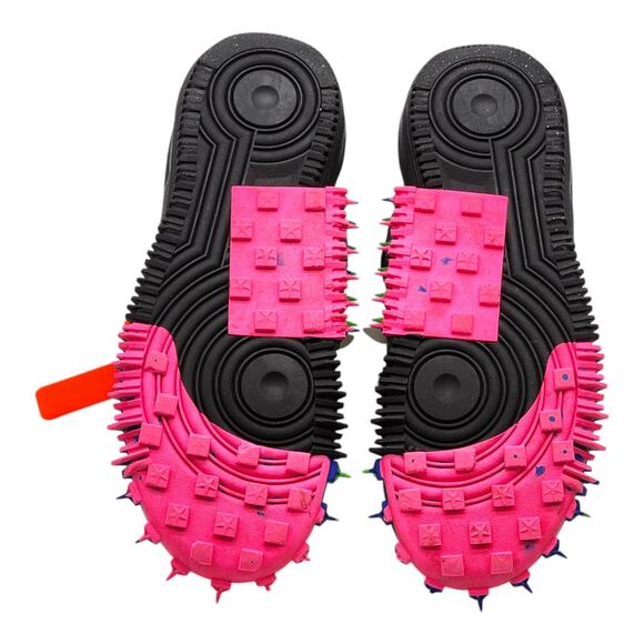 Nike x Off-White Air Force 1 Mid SP Graffiti DO6290-001 EU 40 US 7 - preowned - Picture 5 of 7